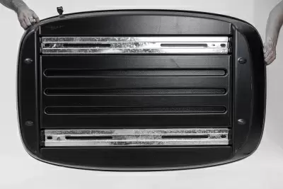 Автобокс REAKTIV Plasma черный глянцевый двустороннее 350 л от интернет-магазина AUTOBOKS.kz. 