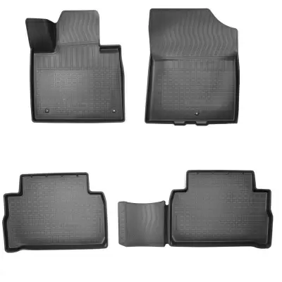 Коврики салонные для Hyundai Santa Fe 3D (2020) (7 мест)