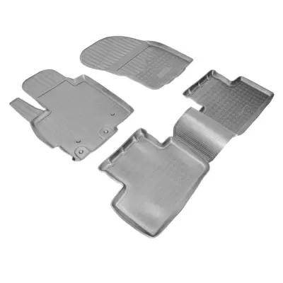 Коврики салонные для Mitsubishi ASX (2010)\Citroen C4 AirCross (2011)\Peugeot 4008 (2012) (серый)