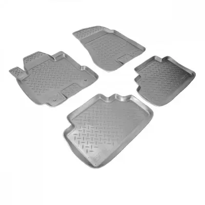 Коврики салонные для Hyundai Sonata VIII (DN8) 3D (2019) (серый)