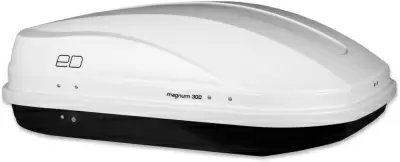 Автобокс ED Магнум 300 (белый, тиснение карбон)