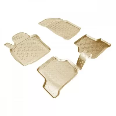 Коврики салонные для Seat Ibiza IV (6J) (2008) (бежевый)