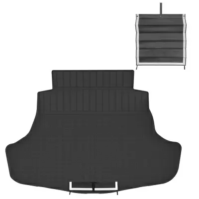 Коврики в багажное отделение с текстильным фартуком для Toyota Camry IX (XV80) (China Market) (2023)