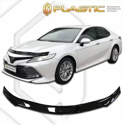 Мухобойка (дефлектор капота) для Toyota Camry 2018+  (арт. 2010010113483)