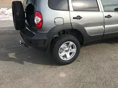 Фаркоп на CHEVROLET Niva 2009-2020/ LADA Niva 2020+/ LADA NIVA Travel 2021+  /съемный квадрат/  от Интернет-Магазина Autoboks.kz