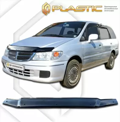 Мухобойка (дефлектор капота) для Nissan Presage 1998-2001 (арт. 2010010100308)