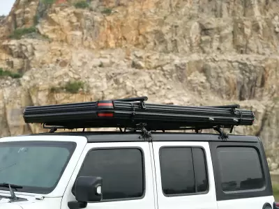 Автопалатка Wild Land Bush Cruiser V2 Pro 140 бежевый от интернет-магазина AUTOBOKS.kz. 