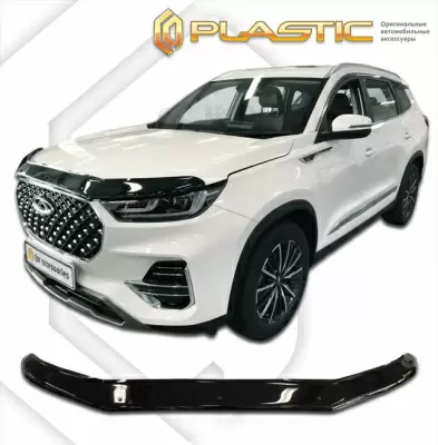 Мухобойка (дефлектор капота) CA Plastic 2010010116033 для Chery Tiggo 8 Pro 2021+