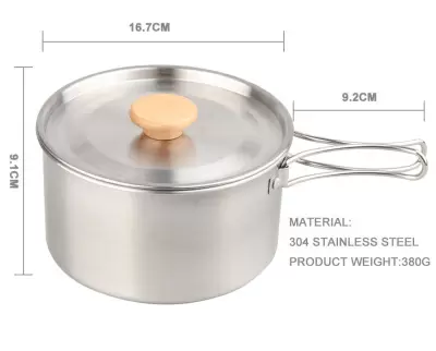 Набор посуды из нержавейки STARCAMP HX-SK05