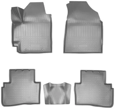 Коврики салонные для Solaris HC (2022) (серый)