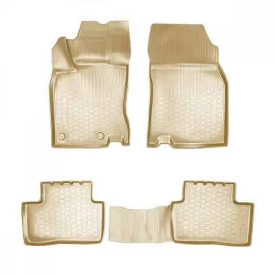 Коврики салонные для Renault Fluence (2010) (бежевый)