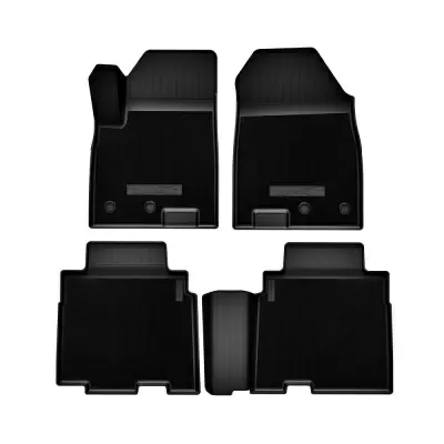 Коврики салонные комбинированные для SOUEAST S09 (1,2 ряд) 4WD (2024)