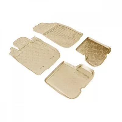 Коврики салонные для Renault Megane  IV HB 3D (2016) (бежевый)