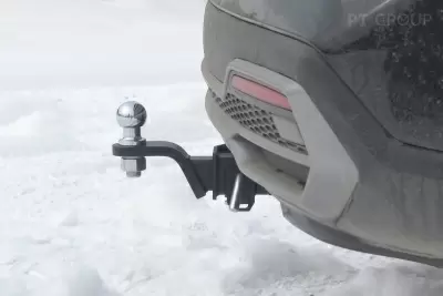 Фаркоп на HYUNDAI Santa Fe 2021+/ KIA Sorento 2021+ / съёмный квадрат/ от Интернет-Магазина Autoboks.kz