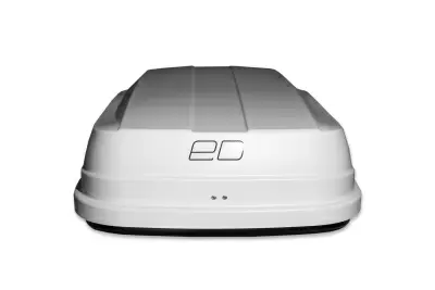 Автобокс ED Магнум 390 (белый, тиснение карбон) от интернет-магазина AUTOBOKS.kz. 