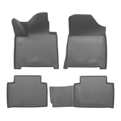 Коврики салонные для Hyundai Santa Fe V (MX5) (2023) (5 мест) (серый)