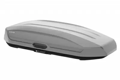 Автобокс LUX TAVR 197 серый матовый 520 л от интернет-магазина AUTOBOKS.kz. 