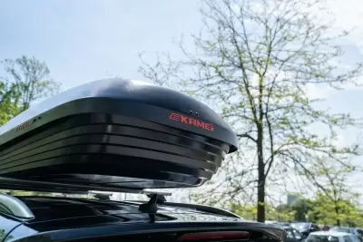 Автобокс Kamei Fosco 540  черный матовый двустороннее от интернет-магазина AUTOBOKS.kz. 