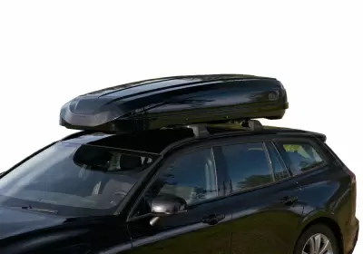 Автобокс Calix H22 500 черный глянцевый двустороннее от интернет-магазина AUTOBOKS.kz. 