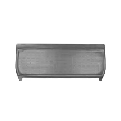 Коврики в багажное отделение для Kia Carnival IV (2020) (разложенный 3 ряд) (серый)