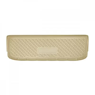 Коврики в багажное отделение для Opel Zafira C (2012) (7 мест, разложенный 3 ряд ) (бежевый)