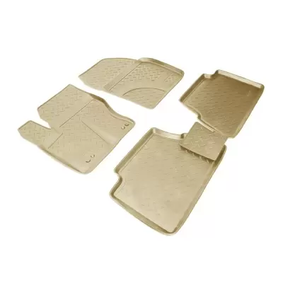 Коврики салонные для Ford Grand C-Max (DXA) (2010) (бежевый)