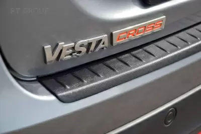 Накладка на задний бампер (ABS) LADA Vesta SW Cross с 2017