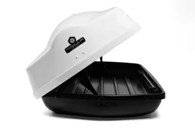 Автобокс Modula CIAO 430 белый глянцевый от интернет-магазина AUTOBOKS.kz. 