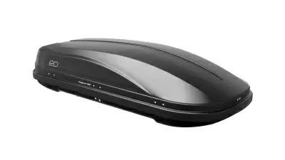 Автобокс ED Магнум 390 черный матовый двустороннее 390 л от интернет-магазина AUTOBOKS.kz. 