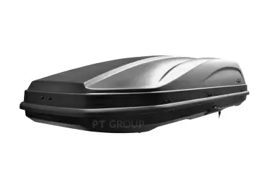 Автобокс на крышу PT-Group Аэродинамический "Active L" Черный ДВУСТОРОННЕЕ открывание 650 литров от интернет-магазина AUTOBOKS.kz. 