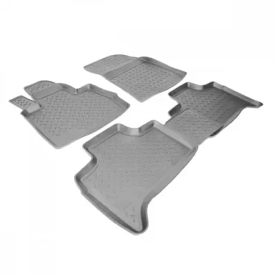 Коврики салонные для BMW X4 (G02) 3D (2018) (серый)