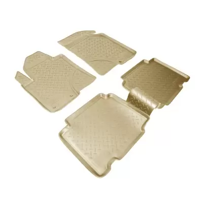 Коврики салонные для Hyundai ix55 (EN) (2008) (бежевый)