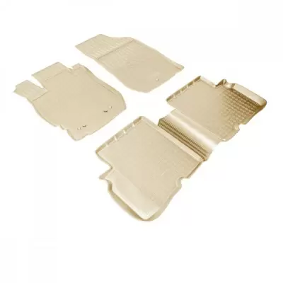 Коврики салонные для Nissan Almera Classic (2006) (бежевый)