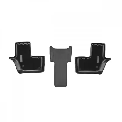 Коврики салонные комбинированные для Mercedes-Benz GLS II (X167) 3D (2019) (3 ряд)