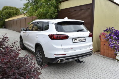 Фаркоп на Chery Tiggo 8 2021+/ Tiggo 8 Pro 2021+/Tiggo 8 Pro Max 2022+ /съемный квадрат/ от Интернет-Магазина Autoboks.kz