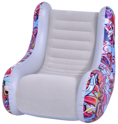 Надувное кресло Avenli Flocked Armchair, 22320