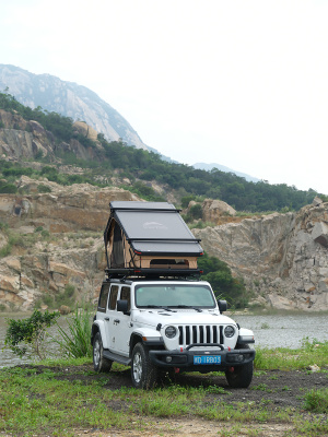 Автопалатка Wild Land Bush Cruiser V2 Pro 140 бежевый от интернет-магазина AUTOBOKS.kz. 