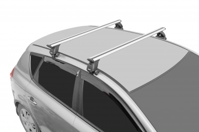 Багажник на крышу LUX BK3 для Volkswagen Polo VI 2020+ Aero-Travel от интернет-магазина AUTOBOKS.kz. 