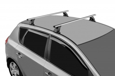 Багажник на крышу LUX BK3ШМ Hyundai Solaris 2011-2016 Aero-Classic от интернет-магазина AUTOBOKS.kz. 