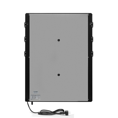 Инфракрасный обогреватель IGT2-2D0806G-Th 700W + 30W черный для полотенец