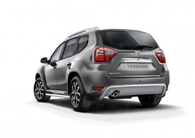 Защита заднего бампера O51 мм (НПС) на Nissan Terrano с 2014 от Интернет-Магазина Autoboks.kz