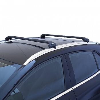 Багажник на крышу Fabbri для Audi A4 Avant 2007-2015 черный от интернет-магазина AUTOBOKS.kz. 