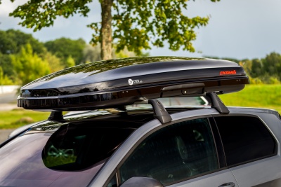 Автобокс Kamei Oyster 450 черный глянцевый двустороннее от интернет-магазина AUTOBOKS.kz. 