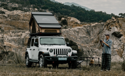 Автопалатка Wild Land Bush Cruiser V2 Pro 140 бежевый от интернет-магазина AUTOBOKS.kz. 