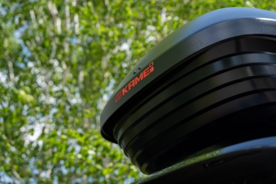 Автобокс Kamei Fosco 540  черный матовый двустороннее от интернет-магазина AUTOBOKS.kz. 