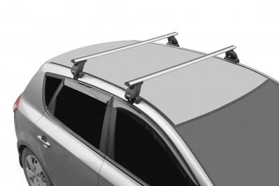 Багажник на крышу LUX BK3 Hyundai Solaris 2017+ Aero-Classic от интернет-магазина AUTOBOKS.kz. 