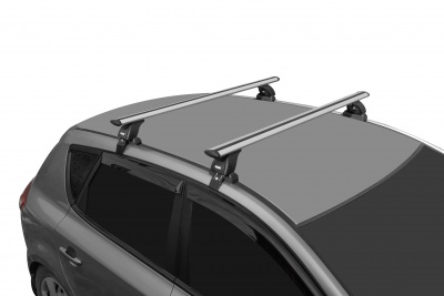 Багажник на крышу LUX Hyundai Sonata 2017+ Aero-Trave от интернет-магазина AUTOBOKS.kz. 