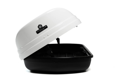 Автобокс Modula WEGO 450 белый глянцевый от интернет-магазина AUTOBOKS.kz. 